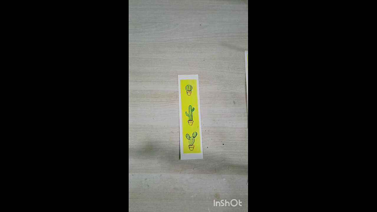 Diy paper book mark