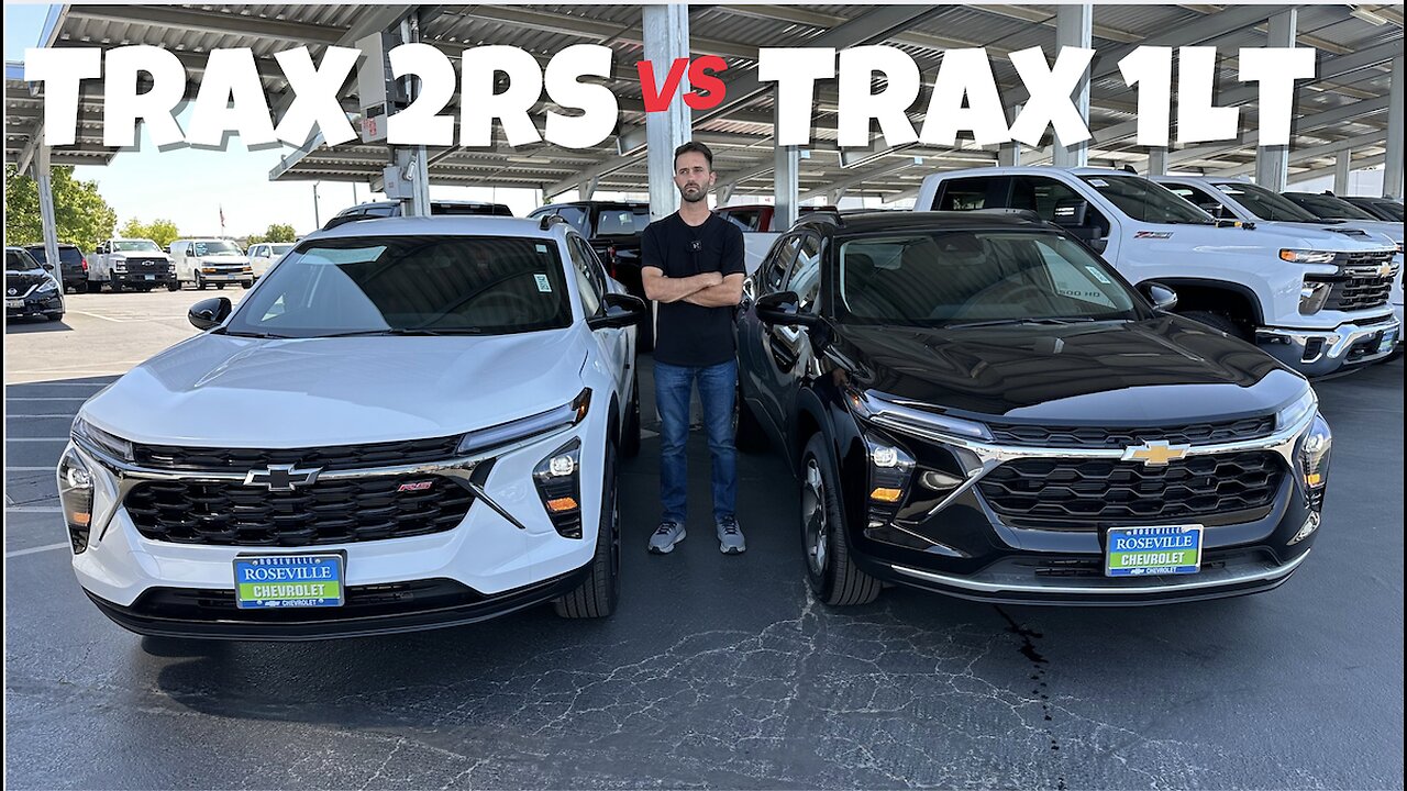 2025 Chevrolet TRAX 2RS vs 1LT. Trim Level and Comparison!