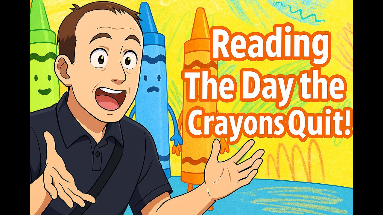 Read along: The Day the Crayons Quit by Drew Daywalt