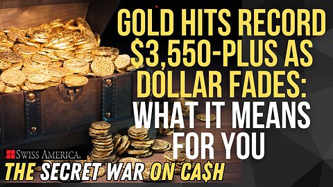Gold Hits Record $3,550+ as Dollar Fades — What It Means for You
