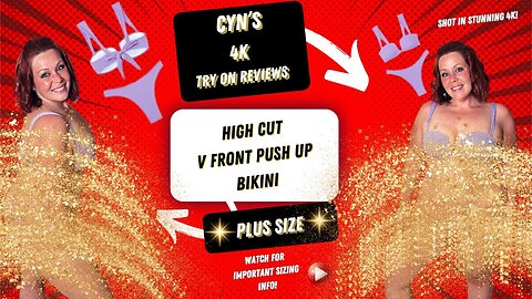4K Plus-Size Bikini Fit Guide: Transparent Review of the Ribbed V Front Set