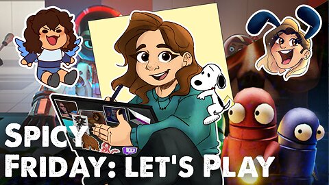 Spicy *Fridays- Sticky Note Doodles and Games with Friends! 🎮✨