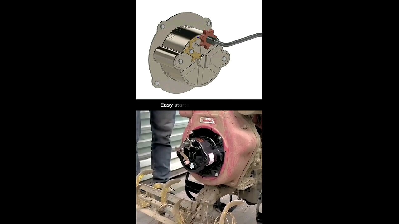 Easy starter drive