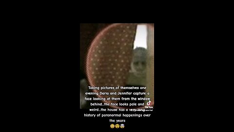 Ghost captured behind two friends