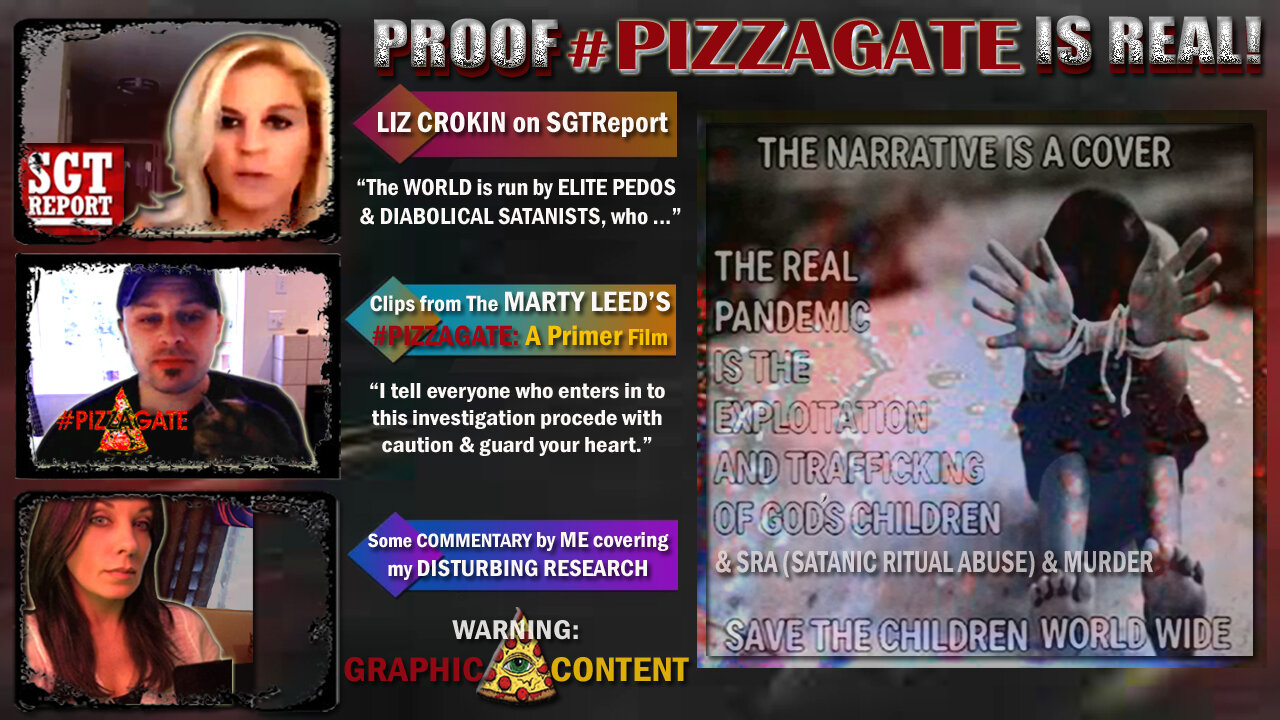 Proof #PIZZAGATE Is Real!