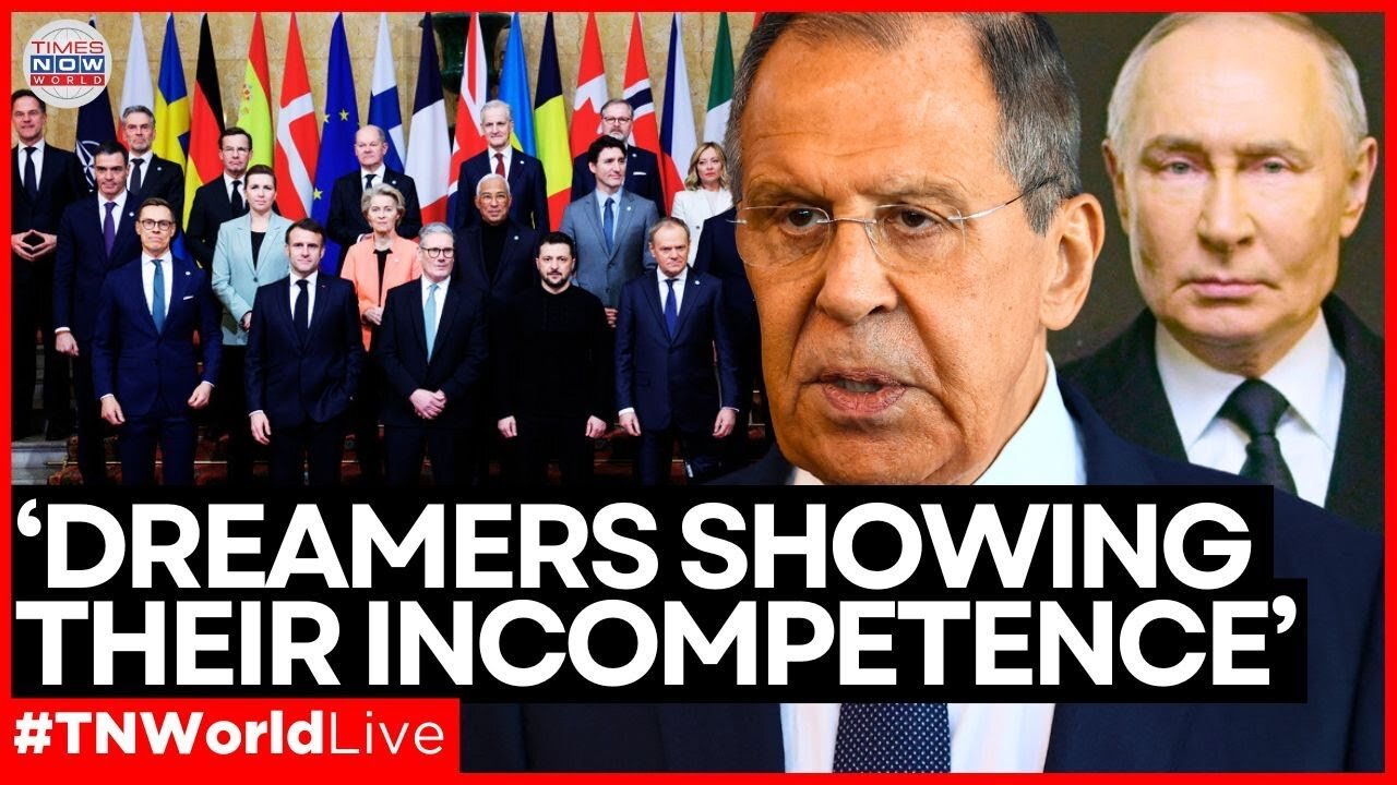 LIVE | Lavrov Mocks EU's Paris Summit, Denounces Europe’s ‘Futile’ Ukraine Peacekeeping Bid