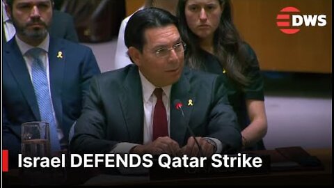Israel DEFENDS Qatar Strike at UN