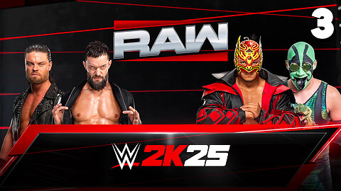 WWE 2K25 Raw August 18th 2025 - Match 3: The Demon!