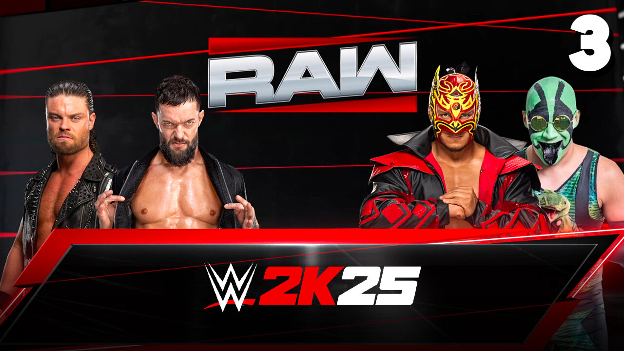WWE 2K25 Raw August 18th 2025 - Match 3: The Demon!