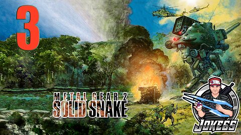 [LIVE] Metal Gear 2: Solid Snake| First Playthrough | 3 | Resourceful Rescues & Renewed Rivalries