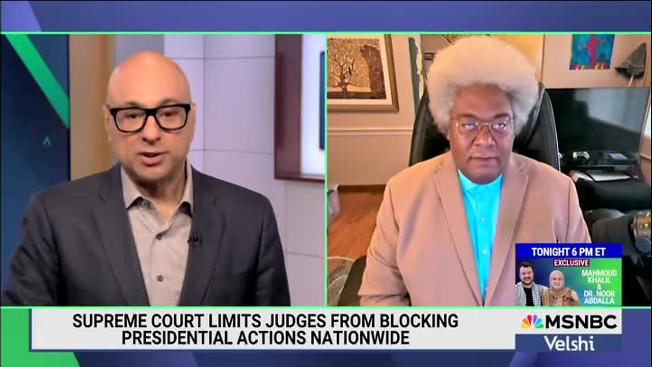 Elie Mystal and MSNBC’s Velshi Discuss SCOTUS Ruling: Imagine Donald Trump Wants to Murder You ...