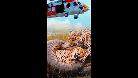 *"Lions vs Snake: Unexpected Battle"* 😞😮#viralshorts