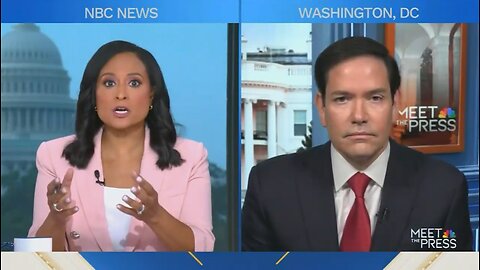 Marco Rubio Claps Back At Kristen Welker Over Negotiating With Putin