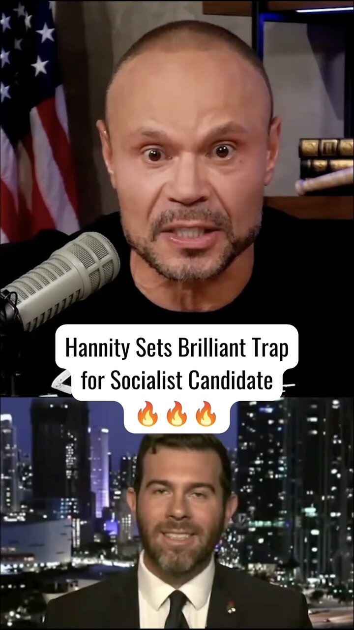 Hannity Sets Brilliant Trap for Socialist Candidate thumbnail