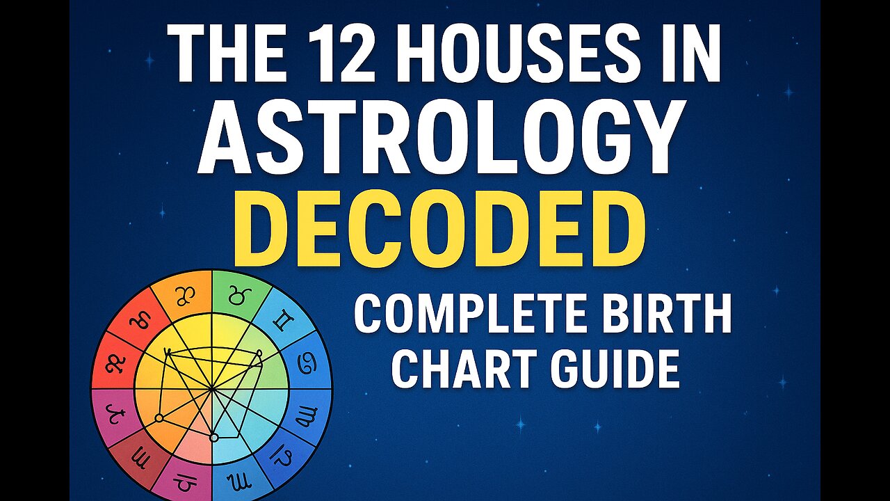 The 12 Houses in Astrology DECODED: Complete Birth Chart Guide