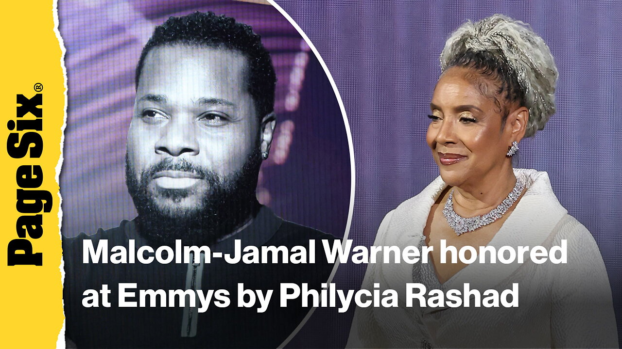 See Malcolm-Jamal Warner honored at Emmys by TV mom Phylicia Rashad