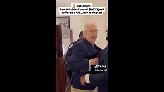 Mitch McConnell (R-KY) just suffered a FALL in Washington