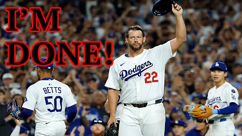 Clayton Kershaw SHOCKS baseball world! Announces RETIREMENT after ALL TIME GREAT Career!