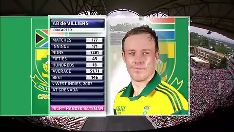 AB de Villiers fastest 💯 of all time
