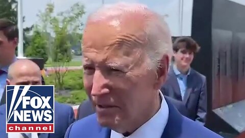 WATCH: Biden speaks to press first time since cancer diagnosis