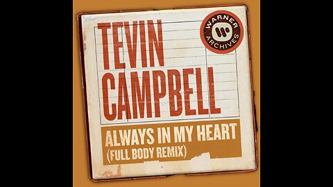 Tevin Campbell ( Always In My Heart ) Music Video 1994