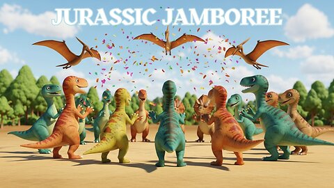 Jurassic Jamboree | Fun Kids Dinosaur Song About the Jurassic Period