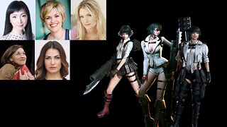 Video Game Voice Comparison- Lady (Devil May Cry)