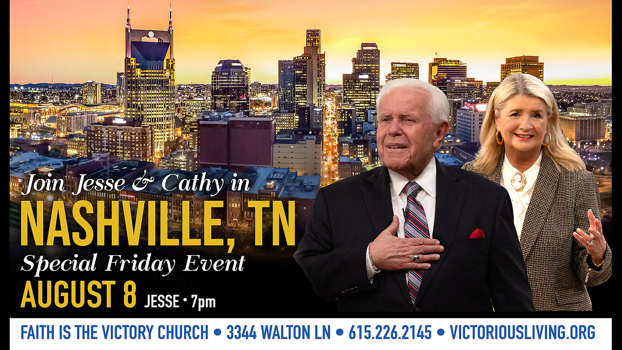 Special Friday Event with Jesse & Cathy in Nashville, TN
