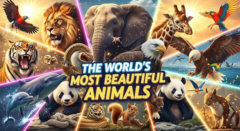 "Nature’s Masterpieces 🐯🦒🐘 | The World’s Most Beautiful Animals"