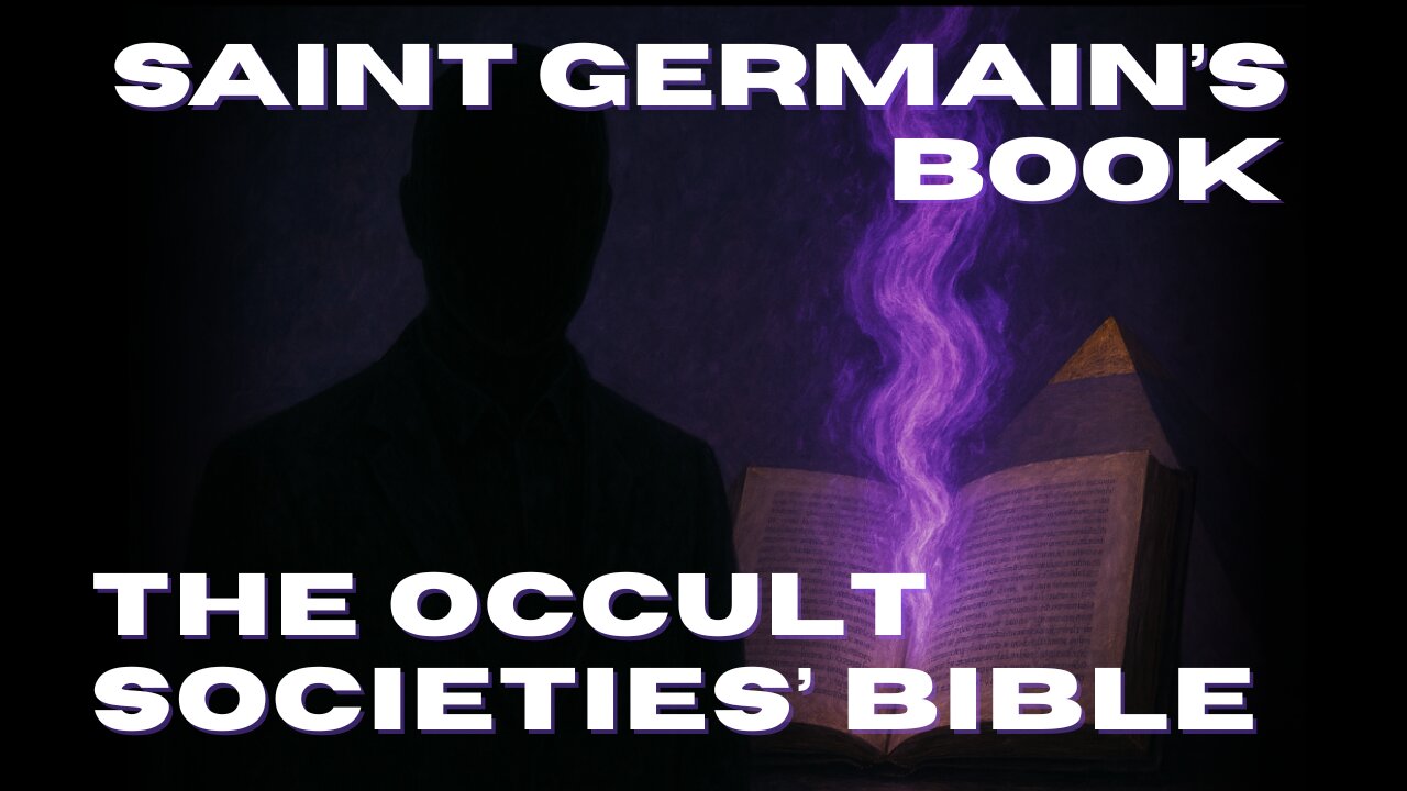 📜 The Forbidden Book of Saint Germain – A Secret That Could Change Everything! 🔥👁🗨