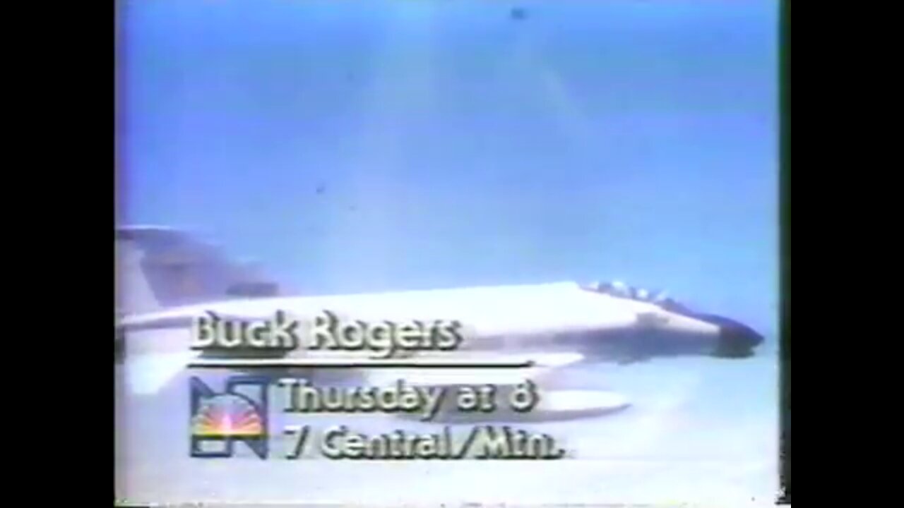April 6, 1981 - Promo for Thursday Night Movie & 'Buck Rogers'