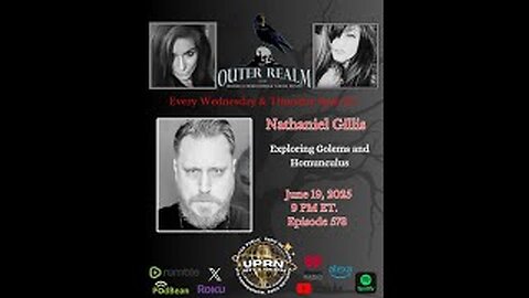 The Outer Realm - Exploring The Dark Roots of Golems & The Homunculus with Nathaniel Gillis