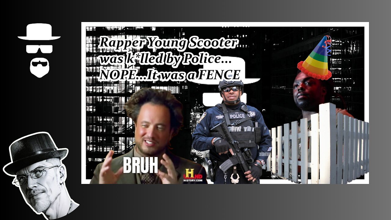 ATLANTA RAPPER DIES NOT BY POLICE BUT BY HOPPING A FENCE???