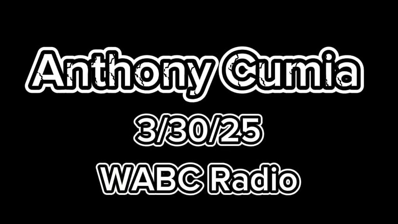 Anthony Cumia: Extra hour, mental institutions, callers & bringing comedians on the show? - 3/30/25