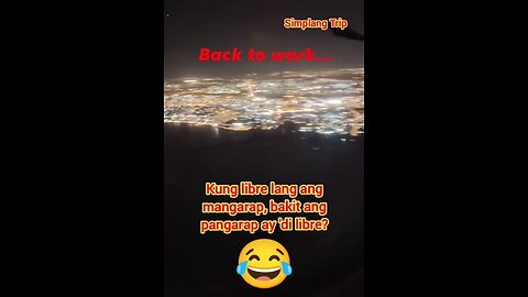 Simplang Trip 67: Ganito kalibre ang mangarap, pero ang pangarap ay di libre.