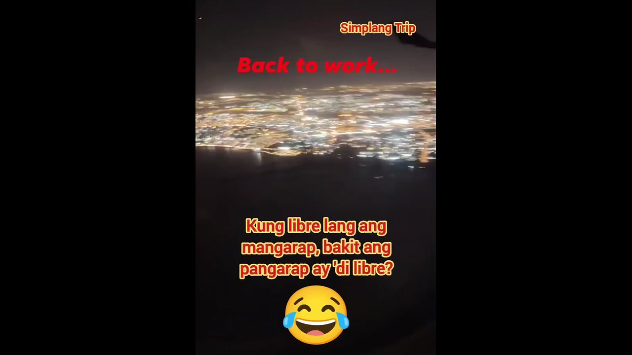 Simplang Trip 67: Ganito kalibre ang mangarap, pero ang pangarap ay di libre.