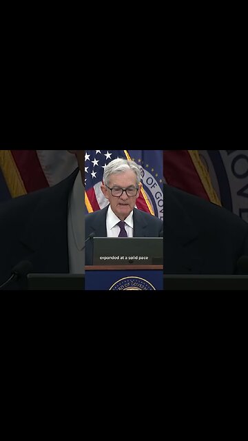 Powell: Economy is on 'firm footing'
