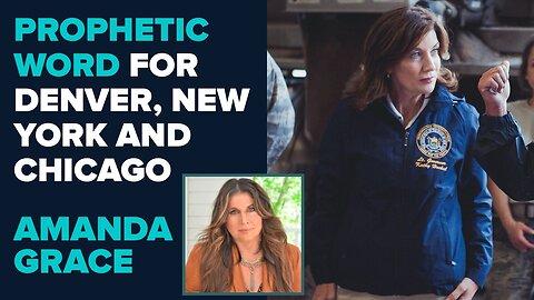 Amanda Grace Prophetic Word for Denver, New York and Chicago! | July 8 2025