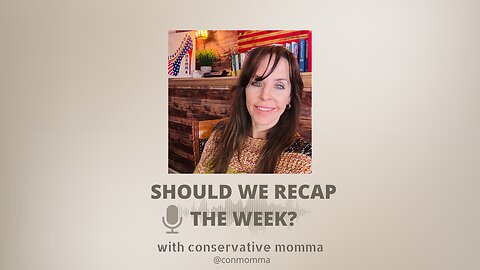 Should we recap the week? -Let's talk Christian Zionism