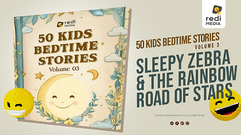 Vol3.S23. The Sleepy Zebra and the Rainbow Road of Stars