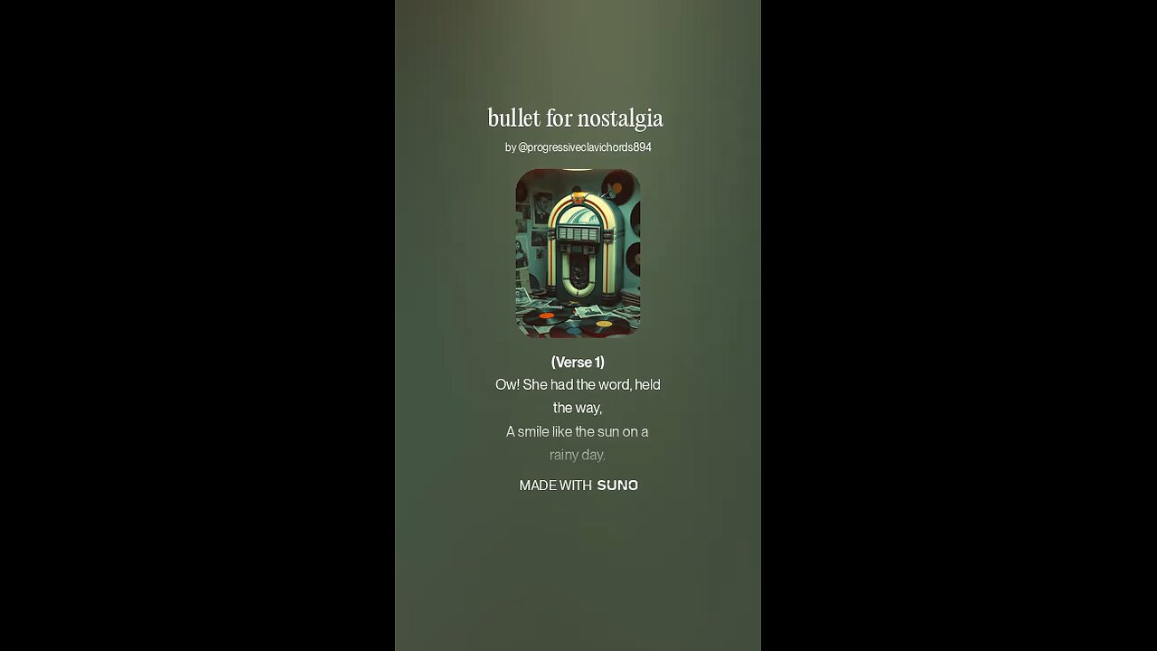 bullet for nostalgia.. inspired by ACDC bullet to bite on