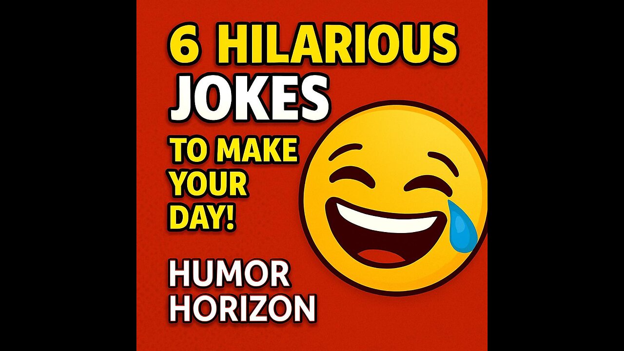 🤣 6 Hilarious Jokes to Make Your Day! | Must-Watch Comedy 😂 | Humor Horizon