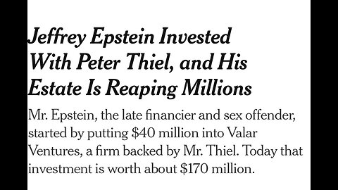 I Need To Publicly Humble Myself, Warnings of Another 9-11, Epstein Invested With Thiel, Ambrosia, Moscow's Response, Musk's Restoring Sight to The Blind, AI Craziness, Amazon Robots, Trust In Jesus!