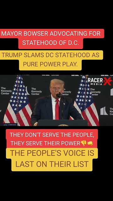 may your Bowser advocating for DC statehood