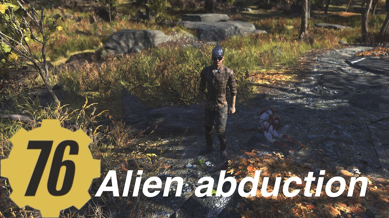 Fallout 76 alien abduction, random encounter