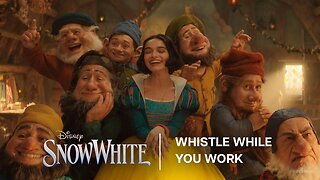 Disney's Snow White | "Whistle While You Work" Full Song