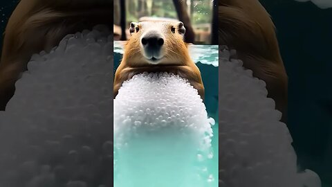 Capybara 🤩 🛁🫧