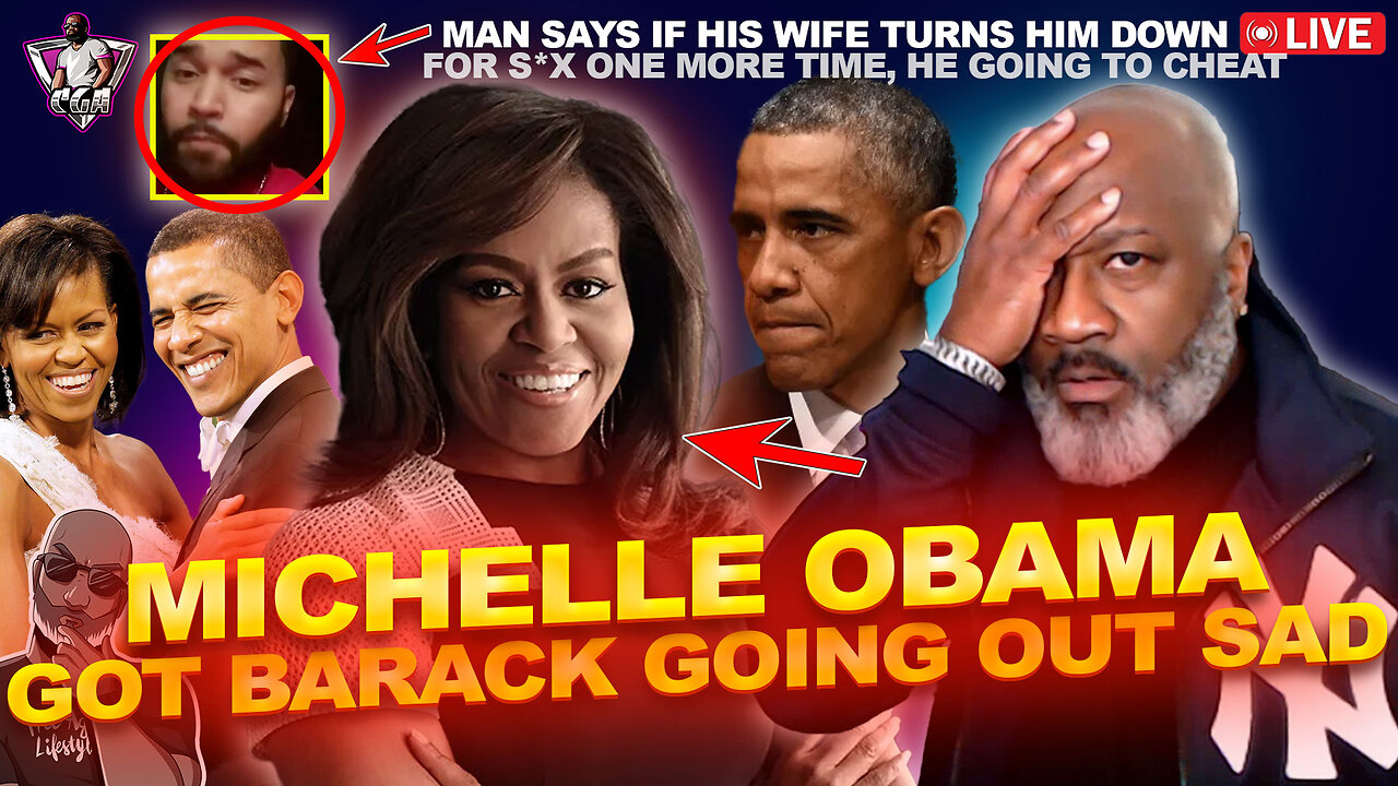 Michelle Has Barack Obama Going Out Sad: "I'm Not Divorcing Him, I'm Just Doing Me"