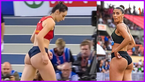 10 beutifull women in long jump