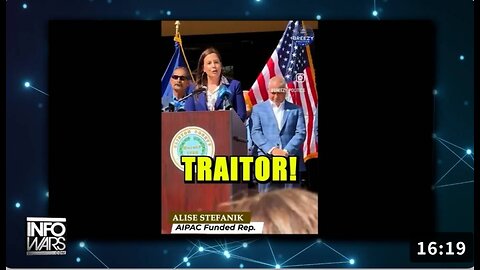 AIPAC Operative Elise Stefanik Driven From The Stage By Continuous Chants Of Traitor